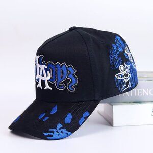 Limited Edition Sad Boyz Black Snapback by Dandy Hats – Crystal Detail